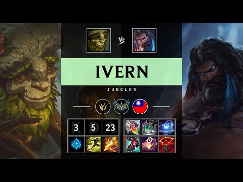Ivern Jungle vs Udyr - TW Challenger Patch 25.09