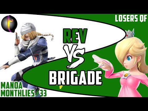 MM33 Singles: SSB Wii U - LQF - Rev vs Brigade