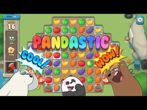 We Bare Bears match3 repairs level 66