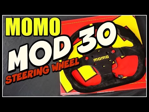 MOMO MOD 30 STEERING WHEEL (PERFECT FOR RACE SIM)