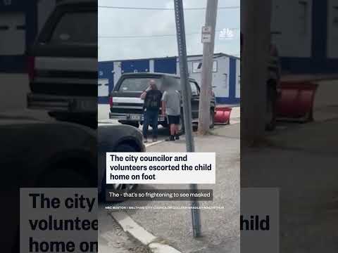 ICE agents left a boy behind after arresting an alleged undocumented immigrant during traffic stop