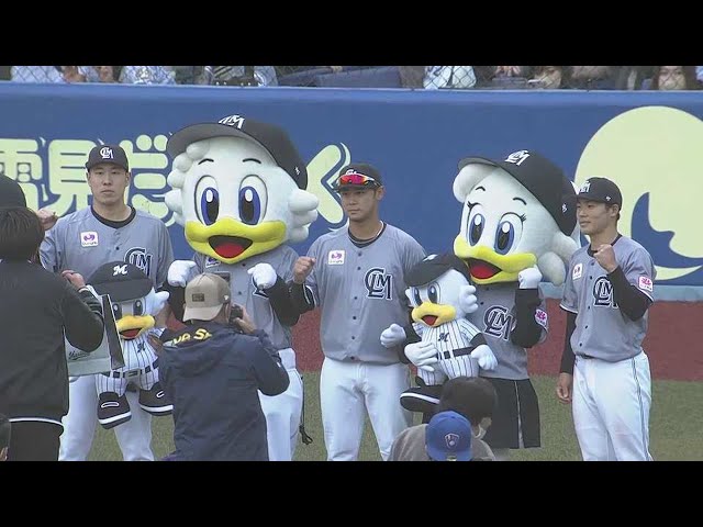 マリーンズ・西野勇士投手・平沢大河選手・友杉篤輝選手ヒーローインタビュー 4月22日 千葉ロッテマリーンズ 対 福岡ソフトバンクホークス