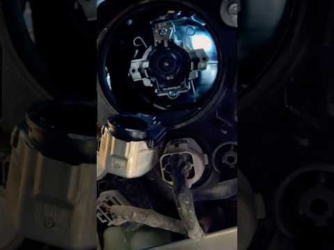 Mazda 3 BM 3rd Gen 2014 - 2018 HID Xeon Bulb removal #mazda #xeon #hidlights