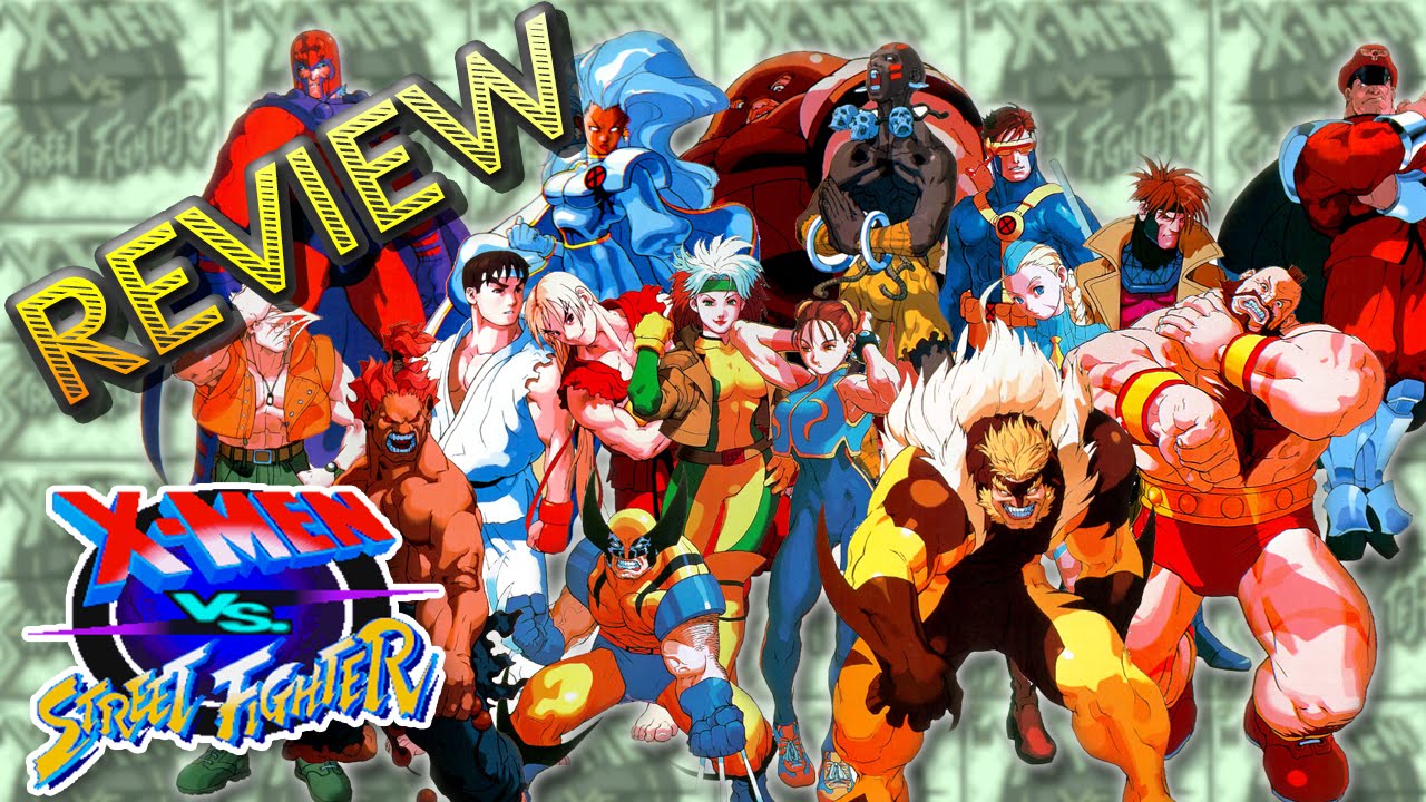 X Men vs. Street Fighter - Review do Crossover da Capcom nos Arcades