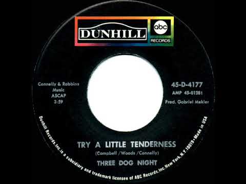 1969 HITS ARCHIVE: Try A Little Tenderness - Three Dog Night (mono 45)