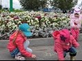 Дети рисуют солнце! Парк "Белый сад", г. Новосибирск 