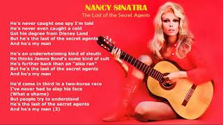 Nancy Sinatra - The Last of the Secret Agents (with LYRICS)
