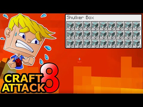 SHULKERBOX voller DIA Erze gefarmt! Diese Challenge ist zu krass... - Minecraft Craft Attack 8 #77