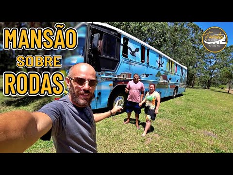 UM MOTORHOME ARTESANAL COMPLETO