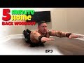 Intense 5 Minute At Home Back Workout (NO EQUIPMENT)