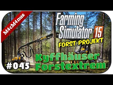 LS15 FORSTEXTREM KYFFHÄUSER #045 - Sooo viele Holzpallets ★Let's Play Farming Simulator 15 German