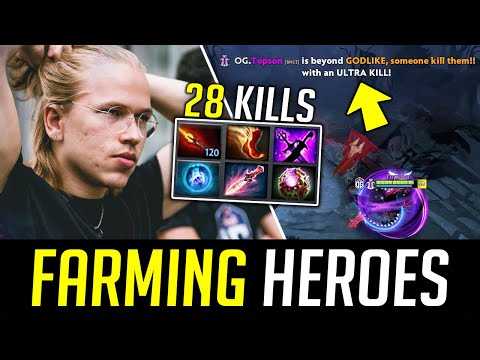 Topson VOID SPIRIT - NO MERCY Farming Heroes DOTA 2
