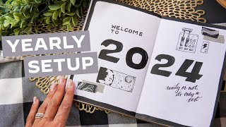 2024 Bullet Journal Setup — Part 1: Yearly Spreads