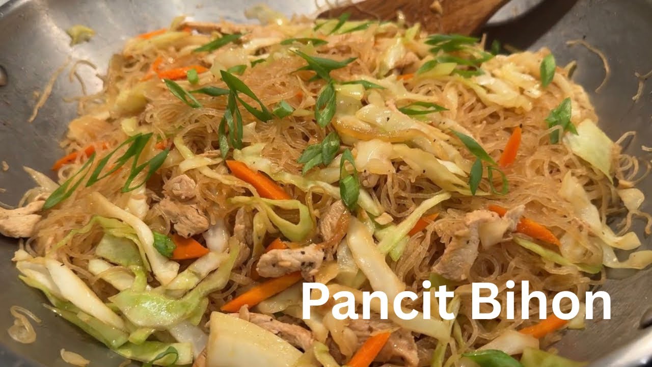 Easy Stir-Fry Noodle Dish | Filipino Pancit Bihon Recipe