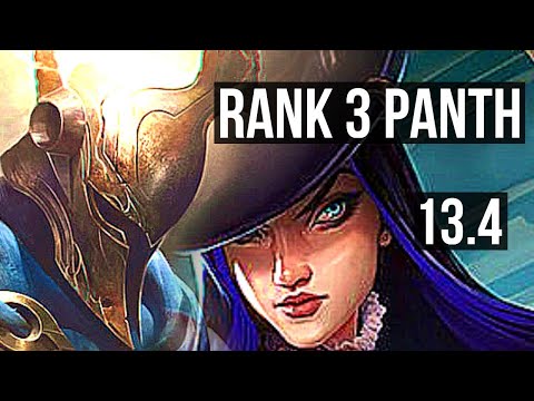 PANTHEON & Kalista vs CAITLYN & Kai'Sa (SUP) | Rank 3 Panth, 8/2/17 | EUW Challenger | 13.4
