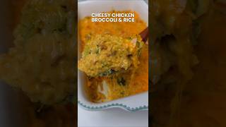 Cheesy Chicken Broccoli & Rice Casserole #ChickenBroccoliRice #ChickenCasserole #SundayDinner