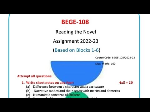 BEGE 108 // Session 2022-23 //