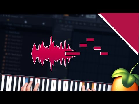 🎹 FL STUDIO: Como EXTRAER las NOTAS de la MELODÍA de una CANCIÓN automaticamente.