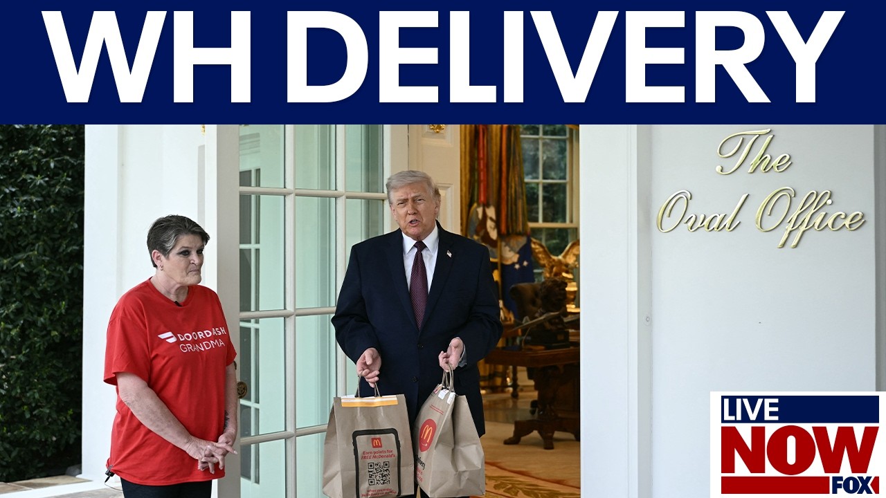 Trump orders McDonalds from 'DoorDash grandma'