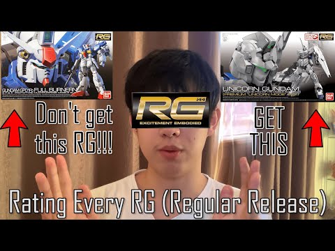 Rating Every RG (Real Grade) In One Video - Pt.1 Regular Release