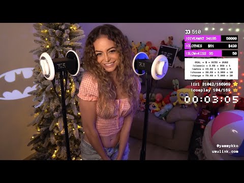 ASMR | CUTE VILLAGE GIRL. Ear Licking, Scratching, Breathing