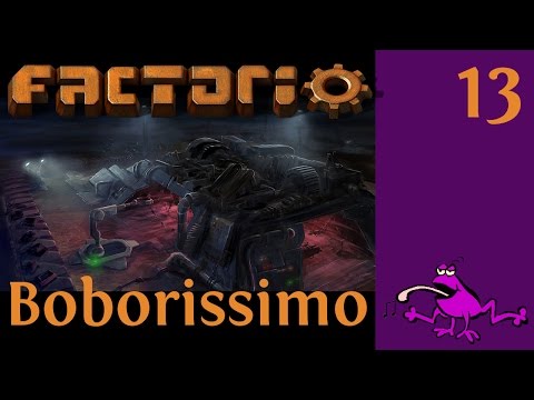 Let's Play Factorio Boborissimo Ep #13, assembling inserters