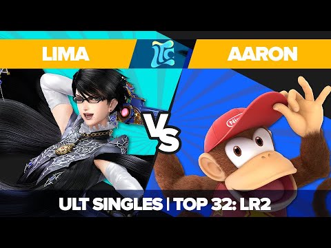 Lima vs Aaron - Ultimate Singles Top 32: LR2 - Low Tide City | Bayonetta vs Diddy Kong
