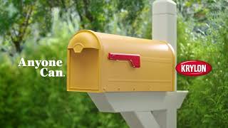 Krylon inside the mailbox