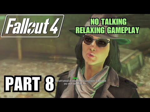 FALLOUT 4 Gameplay Walkthrough Part 8 - First Full Playthrough - No Commentary ☢️