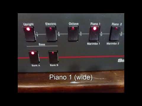 Vintage Classic Ensoniq 1980's Sampled Piano Module SPM-1 MIDI Rack Mount Studio Live Sound Synth Unit image 10