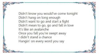 Boston - Didn&#39;t Mean to Fall in Love Lyrics