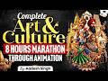 UPSC CSE 2026 Complete Art Culture Through Animation StudyIQ IAS