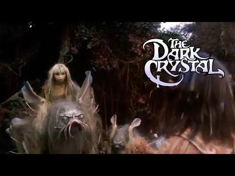 Kira and Jen Ride Landstriders | Dark Crystal | Jim Henson Company
