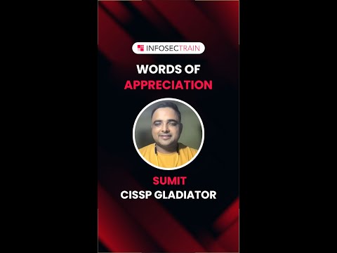 CISSP InfosecTrain Review | Madhura Kakade CISSP Gladiator | CISSP Success Stories