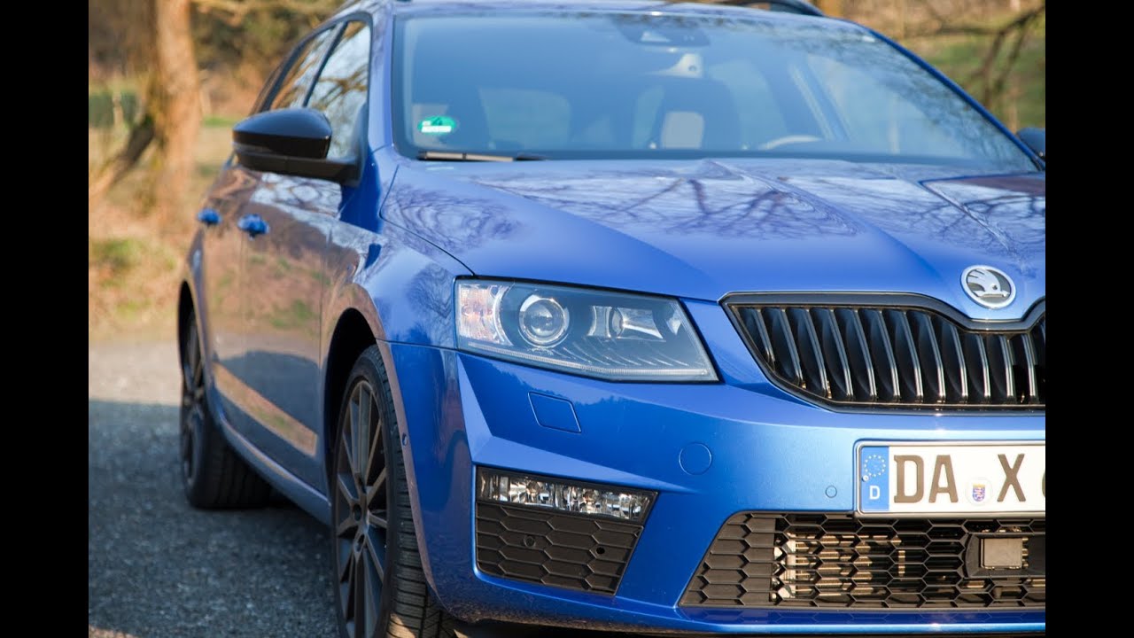 2015 Skoda Octavia RS Combi / Skoda Octavia vRS estate review test - Autogefühl