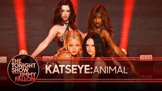 Download lagu KATSEYE: Animal | The Tonight Show Starring Jimmy Fallon mp3