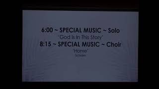 November 13, 2022 Worship Service