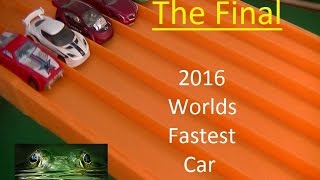 2016 Worlds Fastest Car The Final (Hot Wheels)