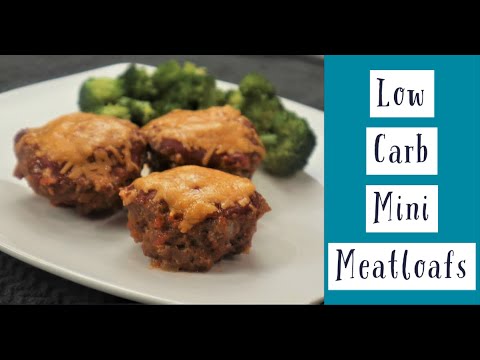 Low Carb Meatloaf Muffins - Keto Meal Prep