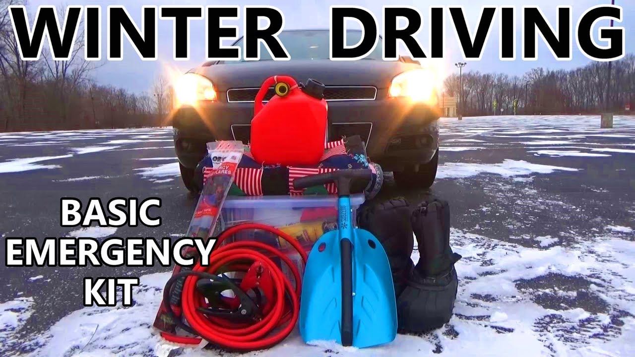 DIY Winter Driving Vehicle Emergency Kit: Things You Need To Stay Safe When Winter Weather Turns Bad