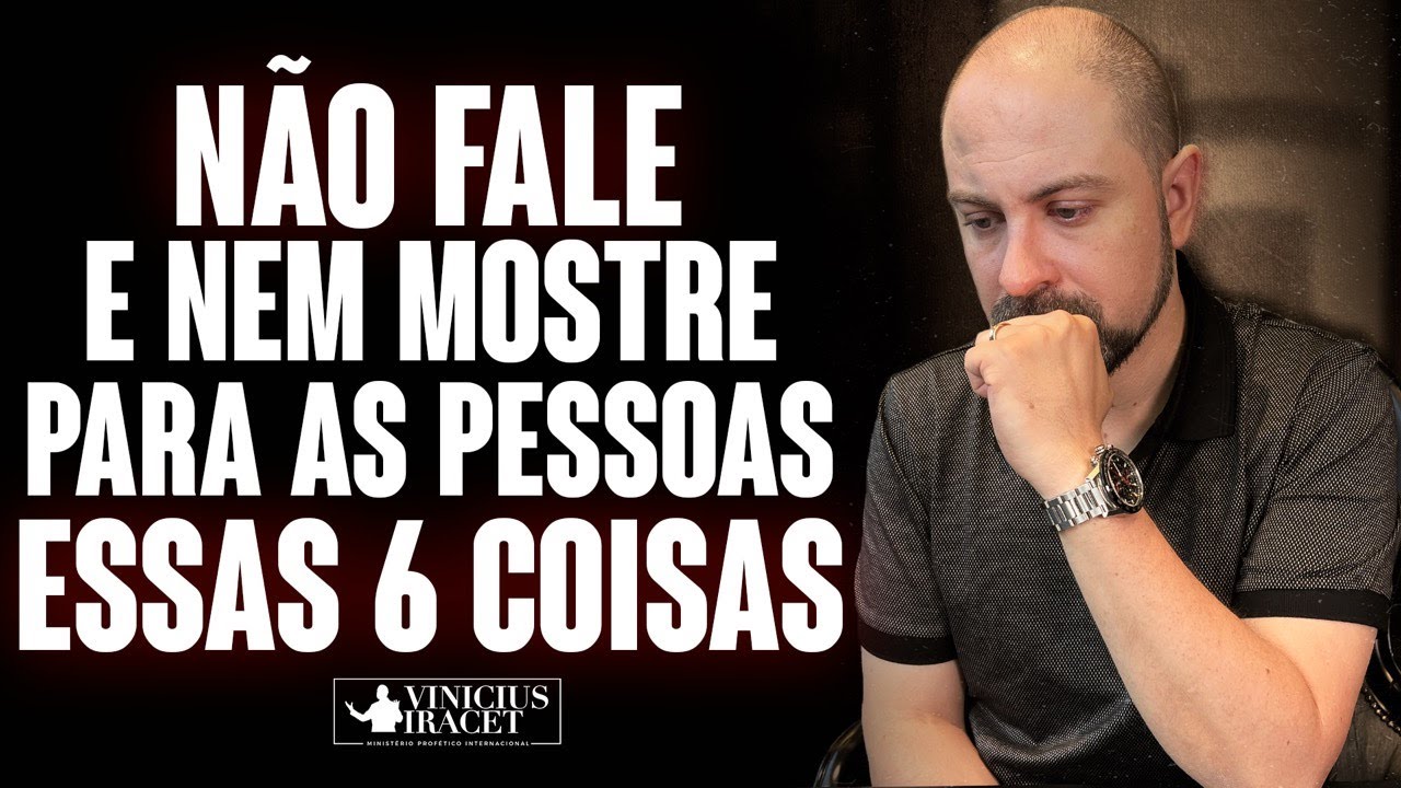 6 COISAS que VOCÊ NÃO DEVE EXPOR para os OUTROS | PRIVADO E SECRETO - NÃO PRECISAMOS DE MAIS INVEJA