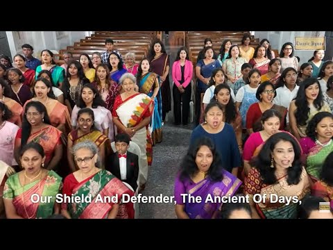 O Worship The King by 250 voice Mass Choir for Classic Hymns album @ Hyderabad