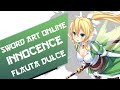 Innocence - Sword Art Online Opening 02 - Notas ...