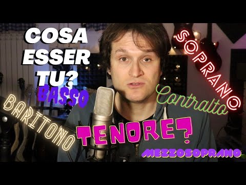 Che tipo di voce hai e COME RICONOSCERE LA TESSITURA VOCALE