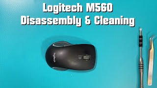 Video thumbnail for Logitech M560 disassembly & cleaning by Purkkaviritys