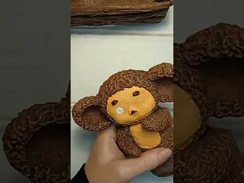 МК/DIY Чебурашка из ваты ❤️ #чебурашка #чебурашкаизваты #игрушкаизваты #ватнаяигрушка #DIY #diytoy