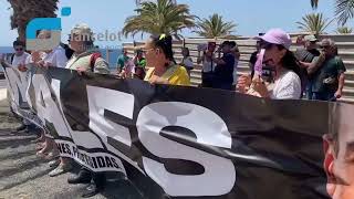 Nueva protesta contra Pedro S&aacute;nchez en Lanzarote