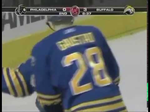 Chris Drury Goal - Sabres vs. Flyers 10/17/06, "The Day The Flyers Died"