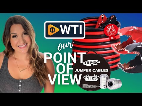 TOPDC 1 Gauge 25 Feet Jumper Cables for Car - WTI product video review