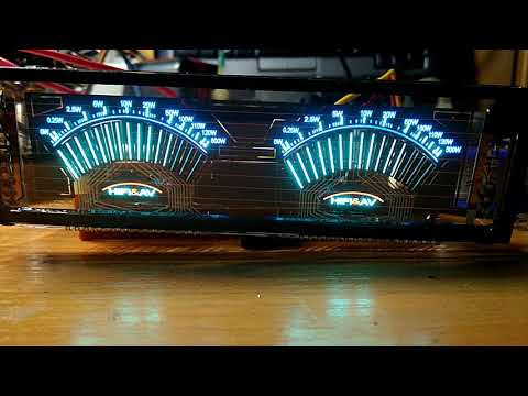 VFD indicators for VU meter arrived